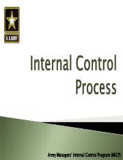 rmic army|managers internal control program army.